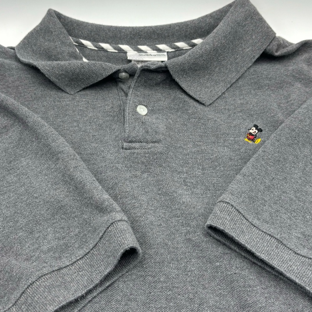 90's VINTAGE Mickey Mouse Golf Polo Shirt Walt Disney World Embroidered Mens XL